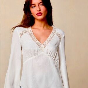 Rouje Babette jacquard top